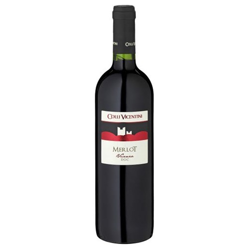 Colli Vicentini Merlot DOC 75cl - Italian Red Wine - 5 Stars